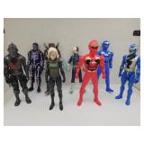 Lot of 12" Action Figures