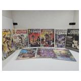 Lot of 9 Savage Sword of Conan Magazines