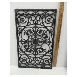 VTG Cast Iron Door Mat/Wall Decor 18" by 28.5"