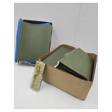 Large Lot 5-Tab Folders,untested Laser Pointers