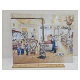 Coca Cola Post Office Metal Sign 15" x 12"