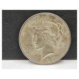 1923 SIlver Peace Dollar Coin