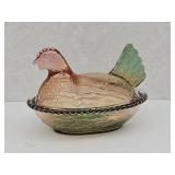 New NOt Vintage Hen on a Nest 4.5"