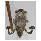 VTG Ornate Wall Sconce 17 1/2" h
