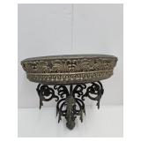 Vintage Wall Shelf Cast Iron & Fiberglass?