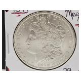 1879 Silver Morgan Dollar Coin
