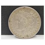 1921 D Silver Morgan Dollar Coin