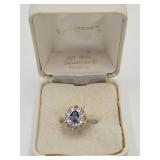 City-City Ring Size 7 1/4 Swarovski Crystal