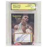 MIKE TYSON Sample Pre-press Test Card (RARE)