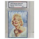 1993 Marilyn Monroe Sports Time Promo Card  # 1