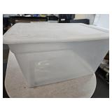 Clear Storage Tote