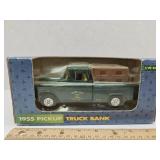 Ertl John Deere 1/25 Scale 1955 Pickup Truck Bank