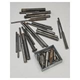 16 Transfer Punches & 7 Reg , Center Bit Drills
