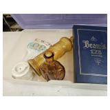 Decanters Jim Beam Bottle,Tote, VTG  Amber Botte