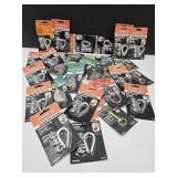 Lot of Hardware Snap Hooks, Awning Pulleys, Clamps