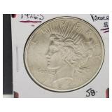 1926 S Silver Peace Dollar Coin