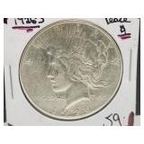 1926 S Silver Peace Dollar Coin