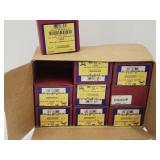 9 Boxes Machine Screws Slot Flat Brass see size