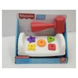 NIB Fisher-Price Tap & Turn Bench Toy