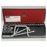 Keystone USA Socket Set w Metal Box
