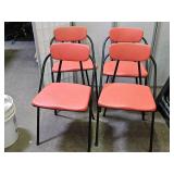 Set of 4 Folding  Vintage Cosco Chairs