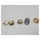 Costume Rings Size  6.5 - 7