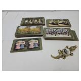 Stereoview Cards & Alligator Bottle Opener