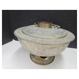 Vintage Brass  Korean Brazier Ornate 12 x 8" h