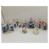 Lot of Denim Days Figurines by Homeco