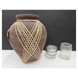1/2 Pint Ball Jar, Winchester IN Plant 3 Jar,Vase