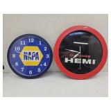 Dodge Hemi & NAPA Clocks