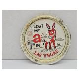 Las Vegas Metal Tray 10" Diameter