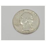 1963 SIlver Washington Quarter Coin