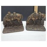 Antique Cast Iron Horse Bookends