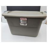 25 Gal  Tan Sterilite Storage Tote