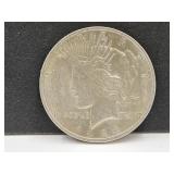 1924 Silver Peace Dollar Coin