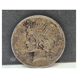 1924 Silver Peace Dollar Coin