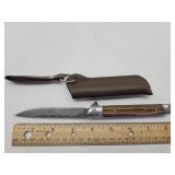 New 8" Quick Release Knife w Sheath