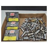 Large Lot of Sockets, Nails