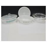 Fire King, Clear Pyrex, Fire King Dishes
