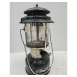 Coleman 1987 Lantern w Broken Glass