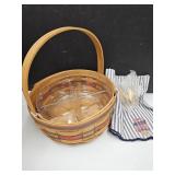 Crisco Longaberger Basket 1992 - 9" w