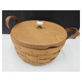 1992 Longaberger Basket 6.5" w with Lid