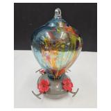 Art Glass Bird Feeder
