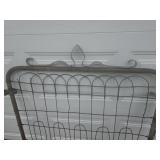 Antique Cast Iron Ornate 38" Gate