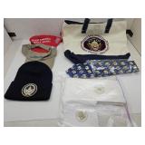 Trump Inauguration Merch. Bag, Tie, Hat +