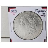 1879 Silver Morgan Dollar Coin