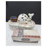 Home Decor Coasters, Battery Operated Whale Light+