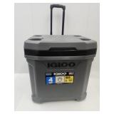 60 Qt Igloo Cooler w Handle & Wheels