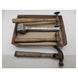 Hammers 3 Wood Handle, 1 3# Metal